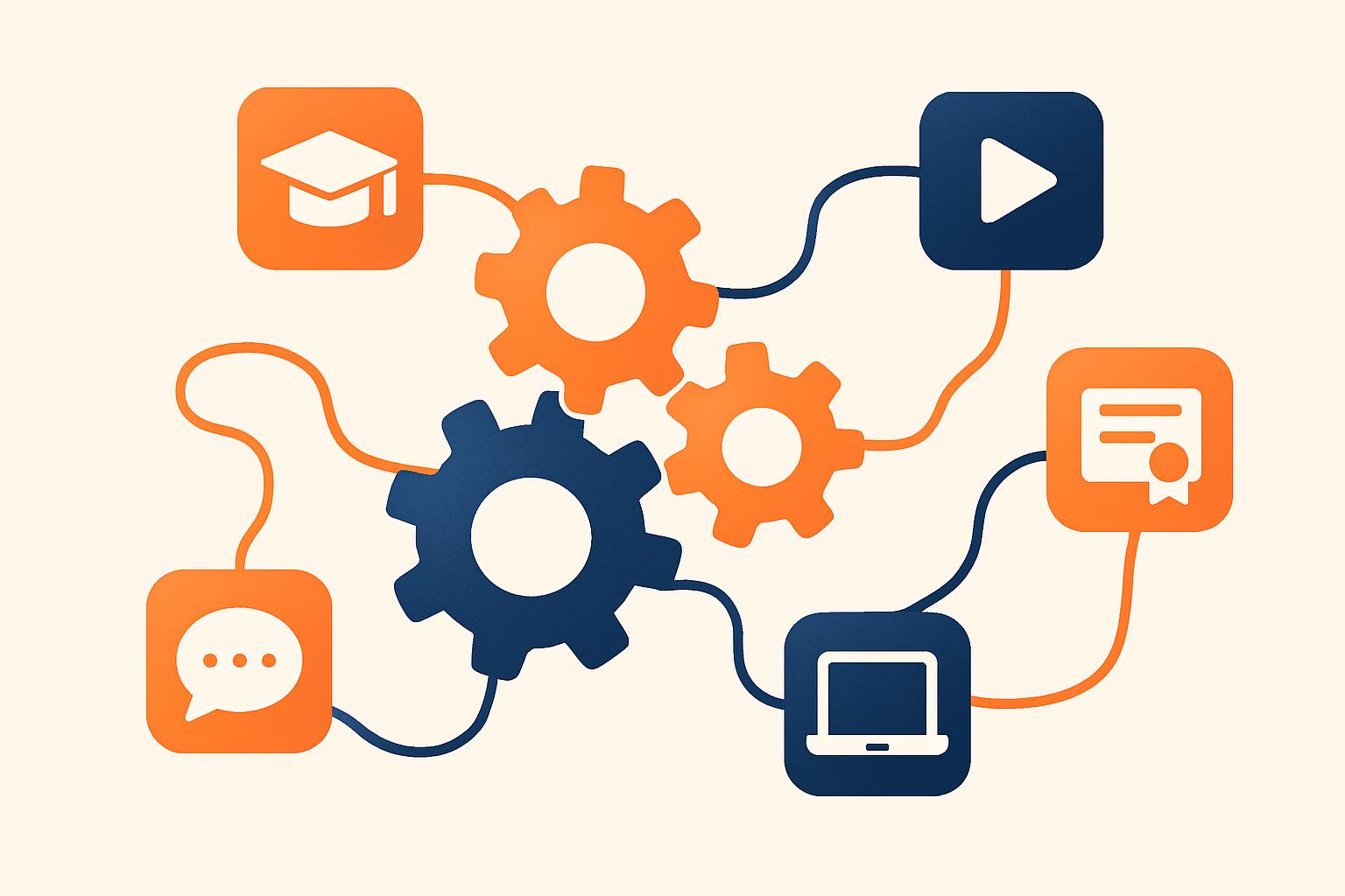 Portada del curso Automatiza sin programar: Make, Zapier, n8n y agentes